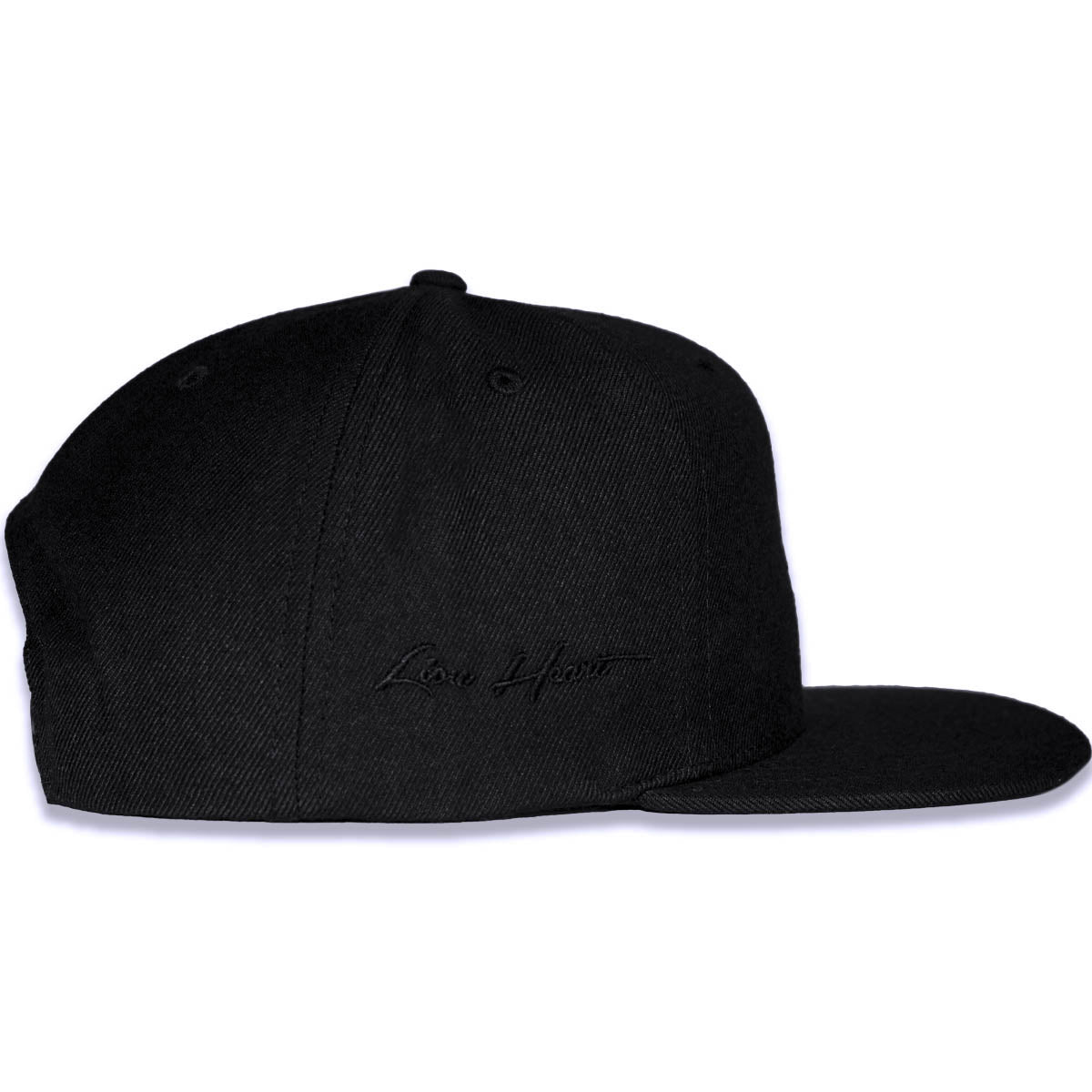 Heritage Logo Snapback "Ultra Black"