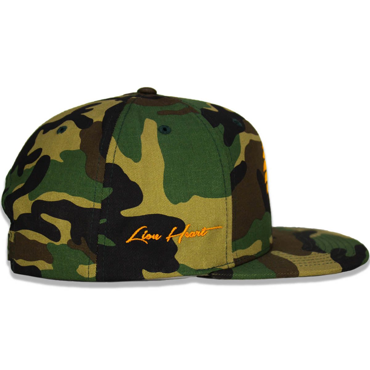 Heritage Logo Snapback "Camo Blaze"