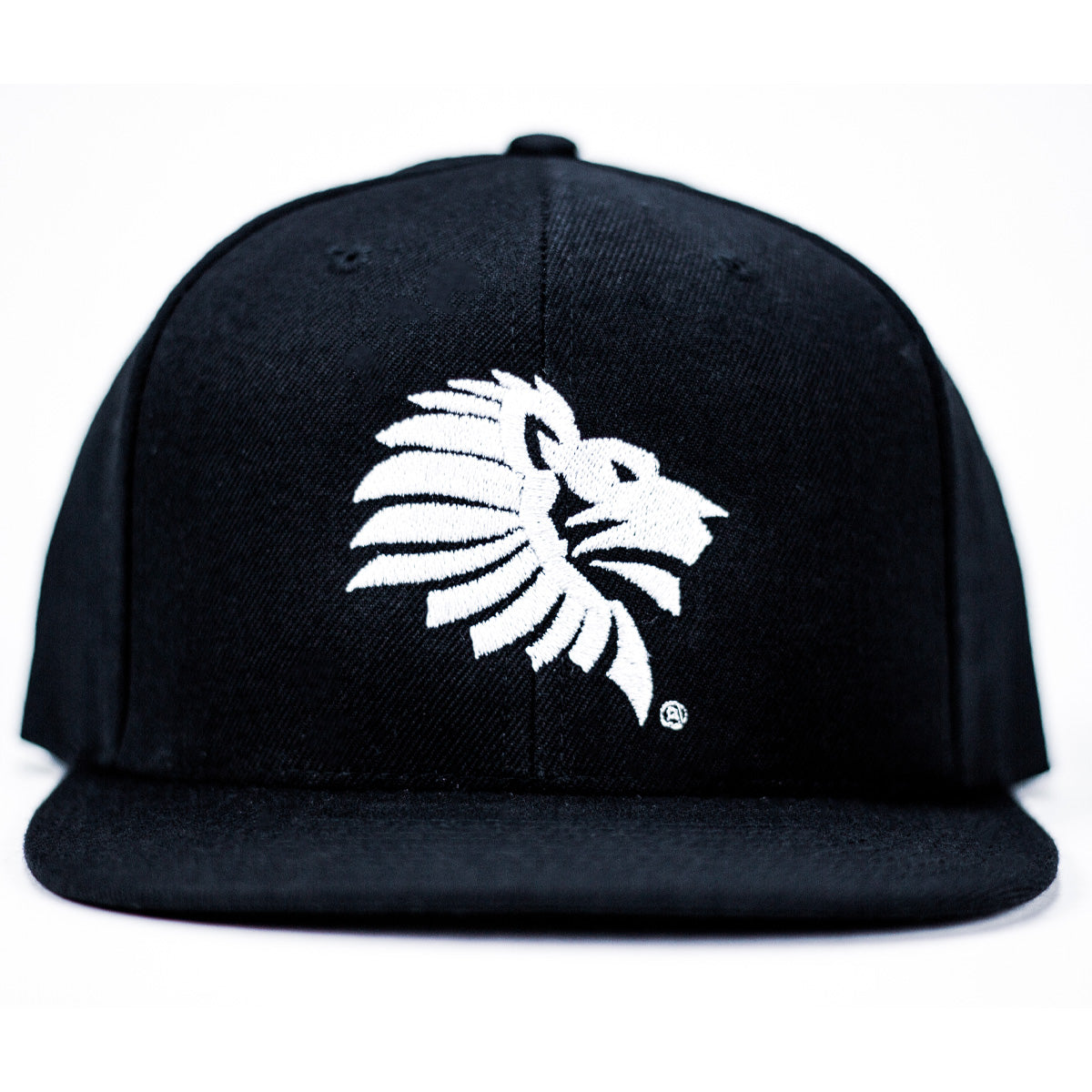 Front View - LHU Heritage Logo Black Snapback 