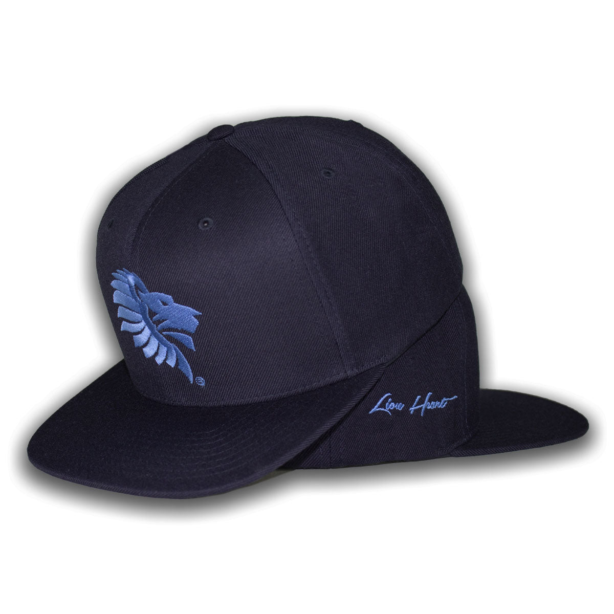 Heritage Logo Snapback "Navy Ice"