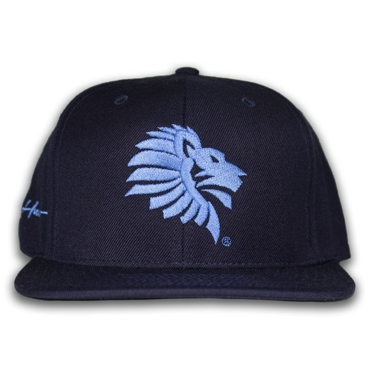 Heritage Logo Snapback "Navy Ice"