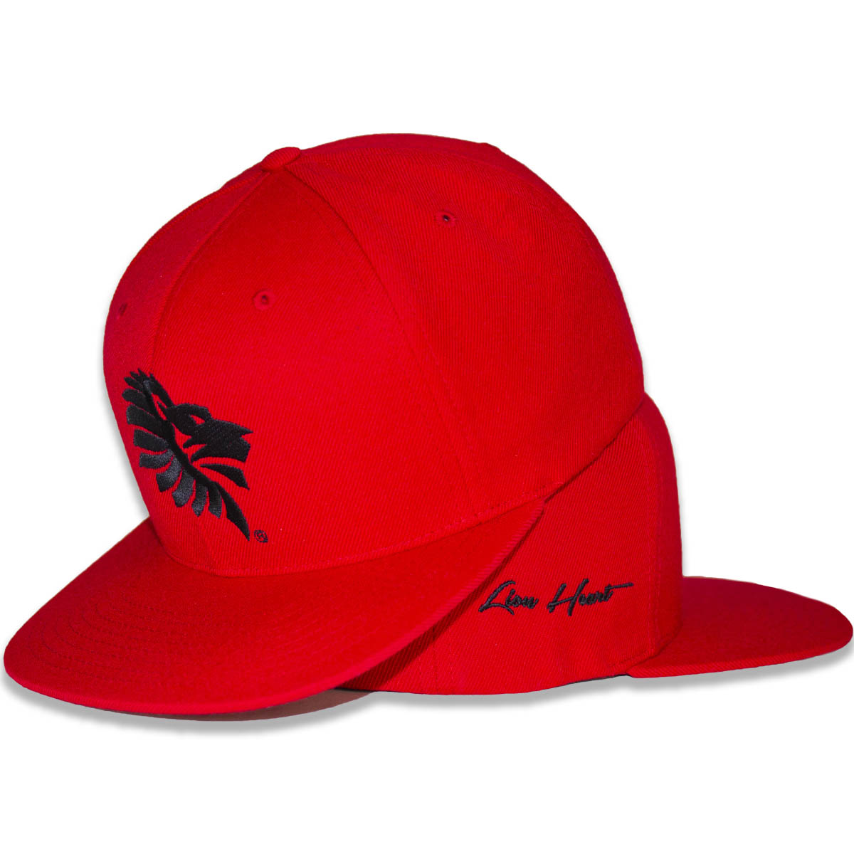 Heritage Logo Snapback "Red & Black"