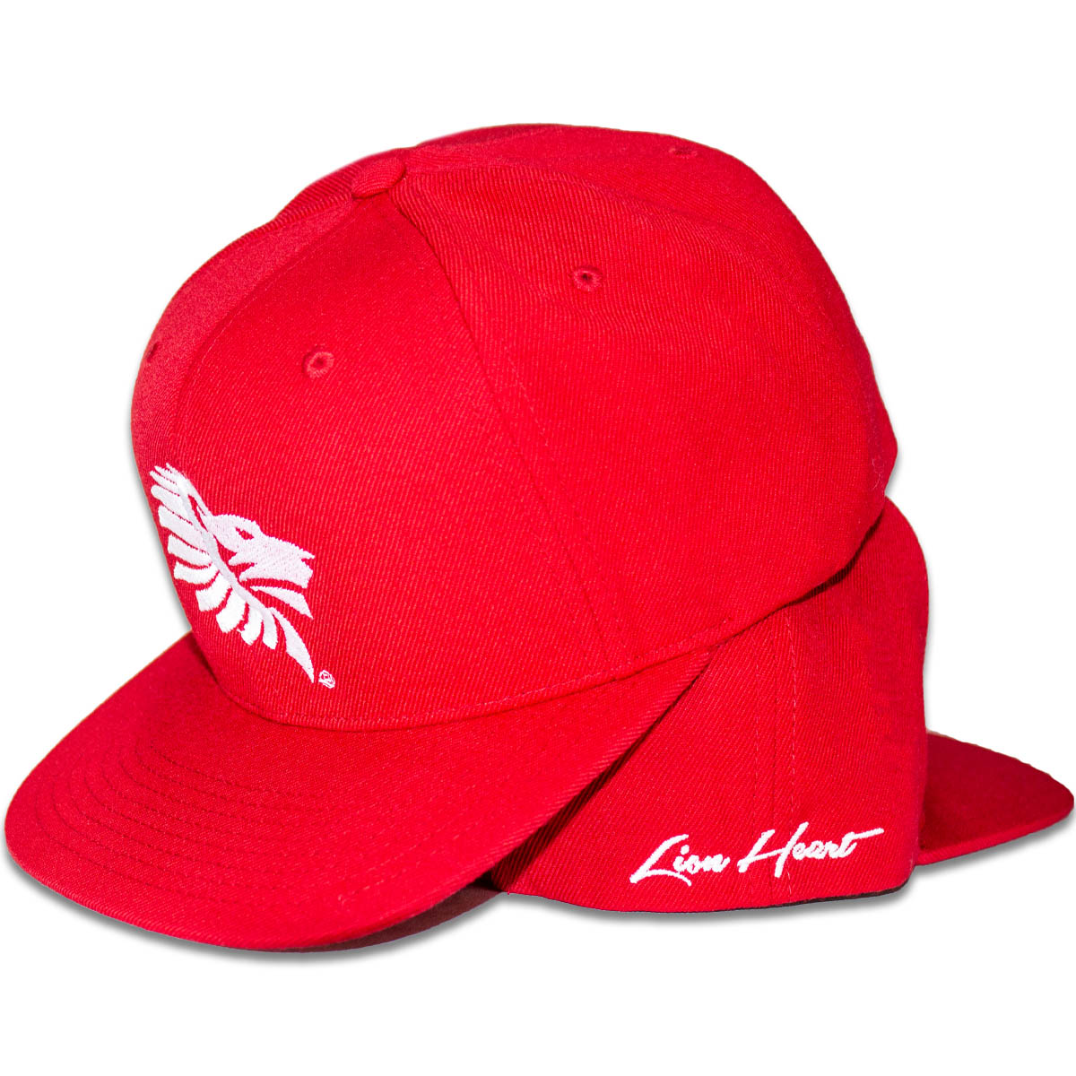 Heritage Logo Snapback "Red & White"