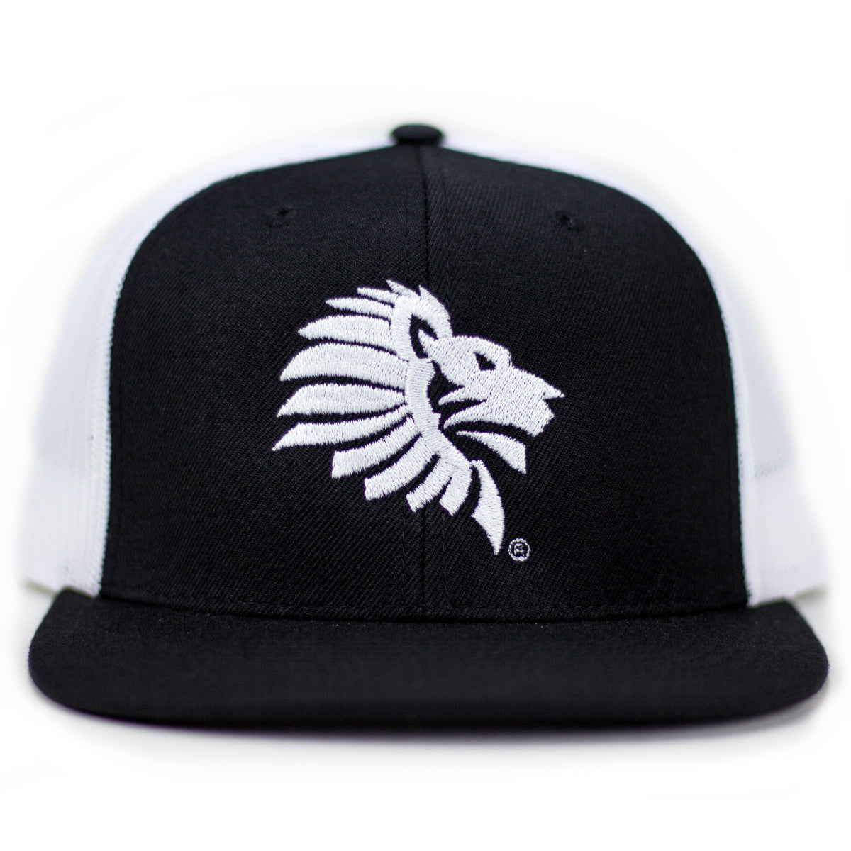 Front View - LHU Legacy Mesh Logo Black Snapback