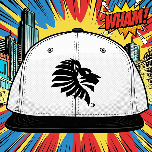 Heritage Logo Snapback "White & Black"