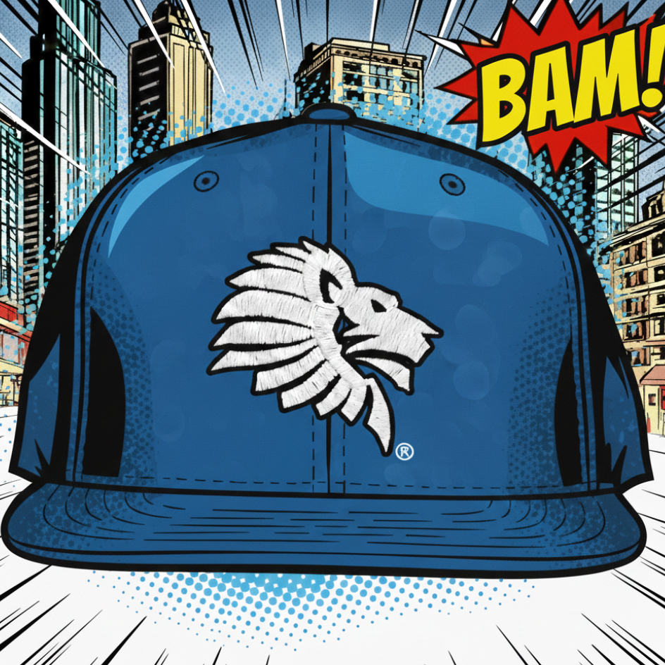 Heritage Logo Snapback "Royal"