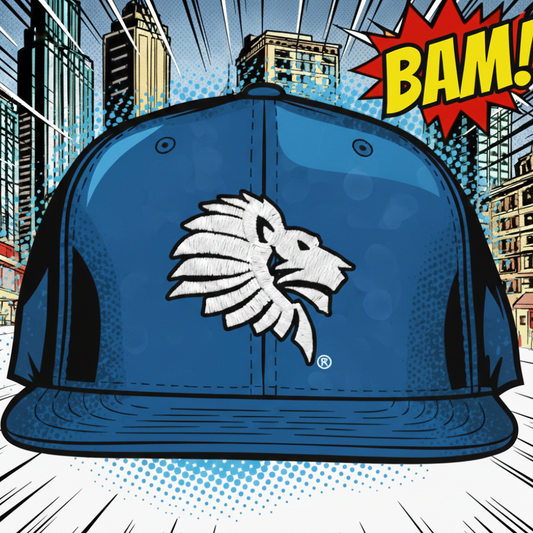 Heritage Logo Snapback "Royal"