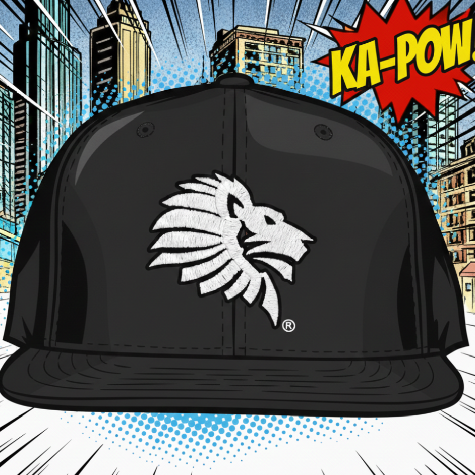 Heritage Logo Snapback "Black"