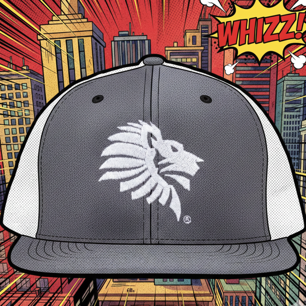 Legacy Logo Mesh Snapback "Gray"