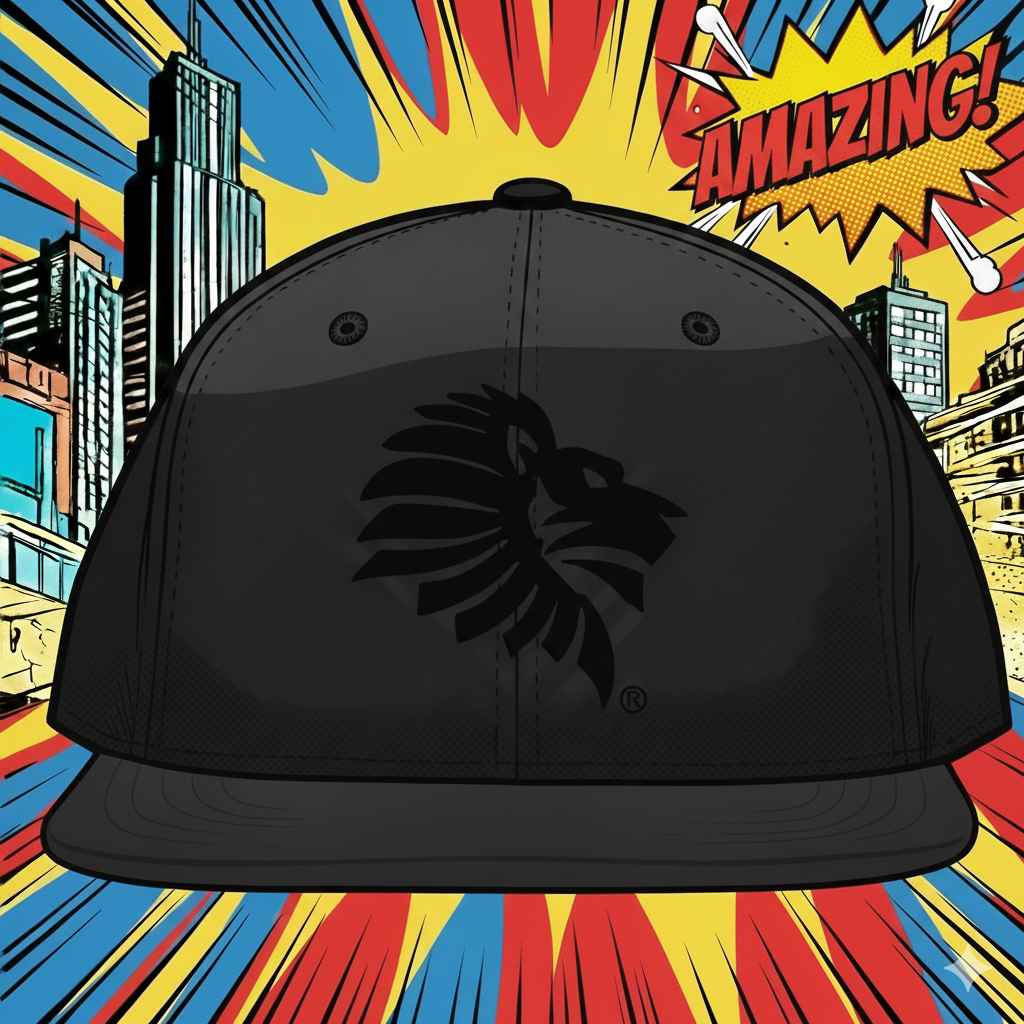 Heritage Logo Snapback "Ultra Black"