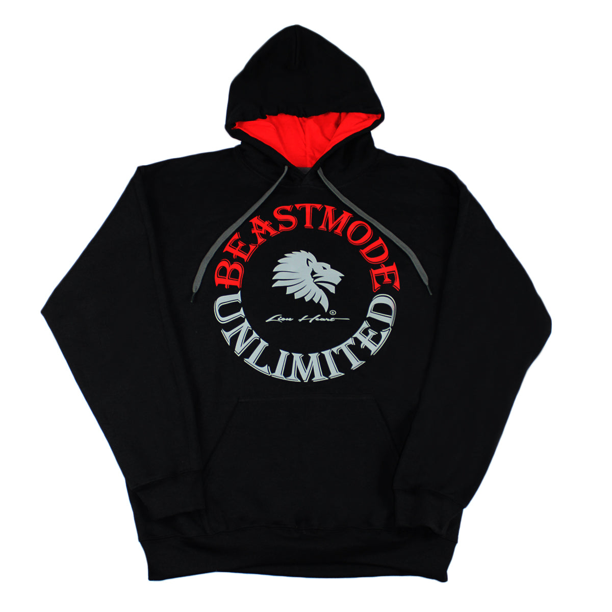 Lion Heart Unlimited BEASTMODE Hoodie-Hoodie-Lion Heart Unlimited