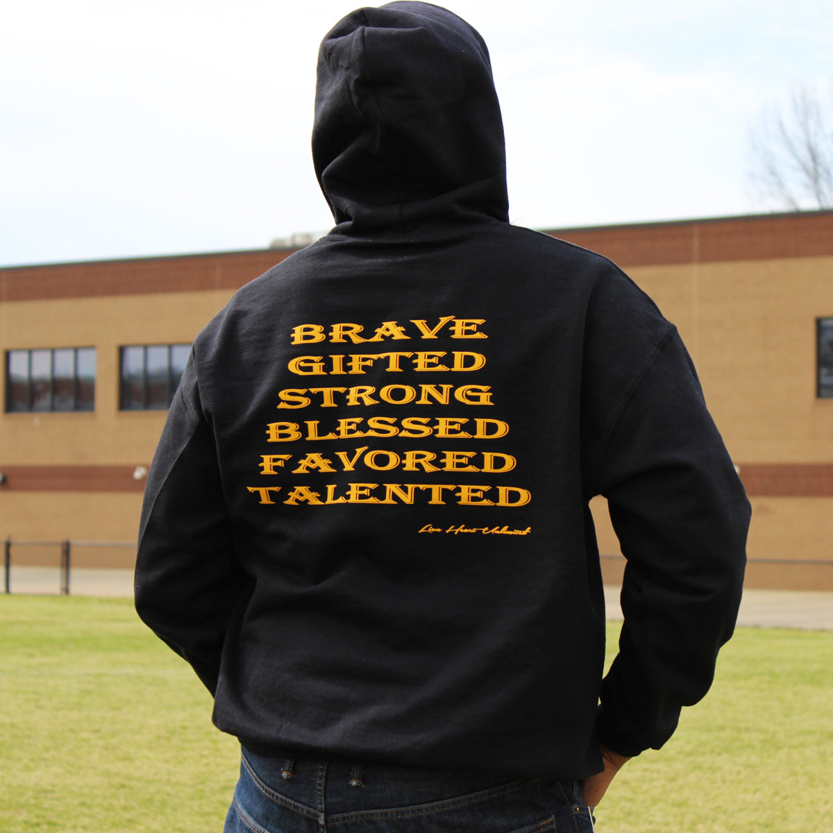 Lion Heart Unlimited Brave One Hoodie-Hoodie-Lion Heart Unlimited