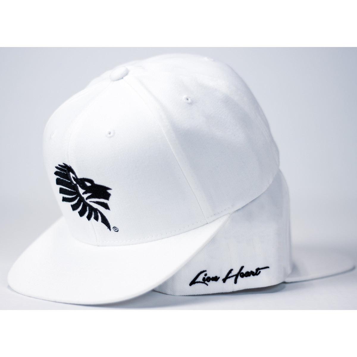 Alternate View of Two LHU Logo White Snapbacks 