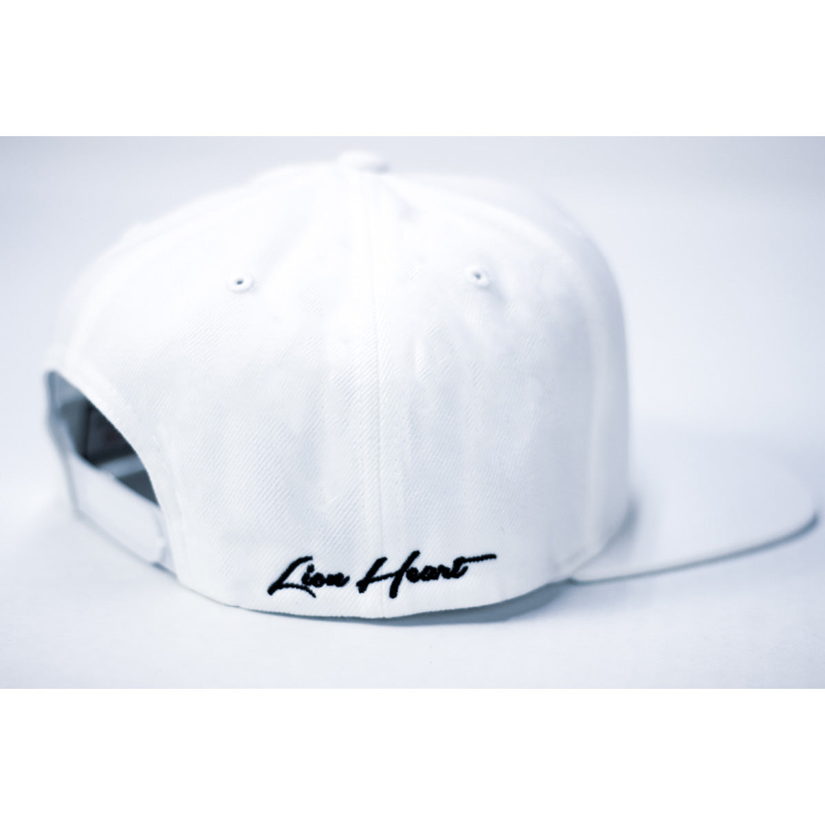 Right Side View - LHU Heritage Logo White Snapback